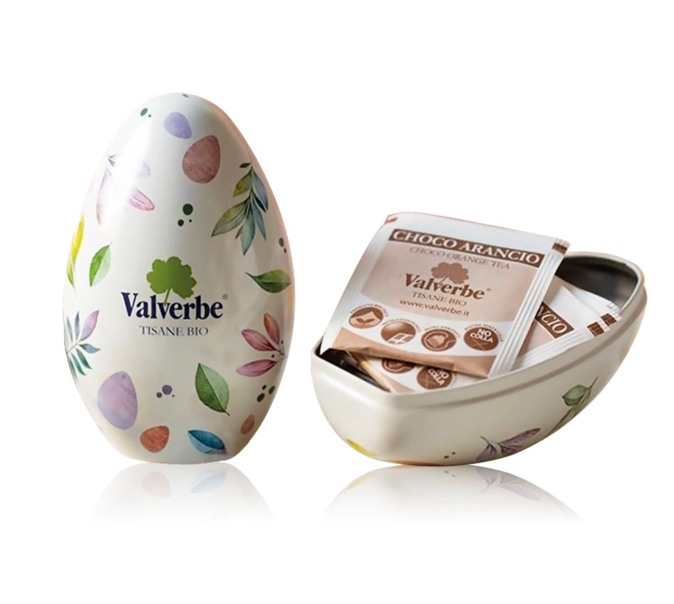 Ovetto di tisane in latta